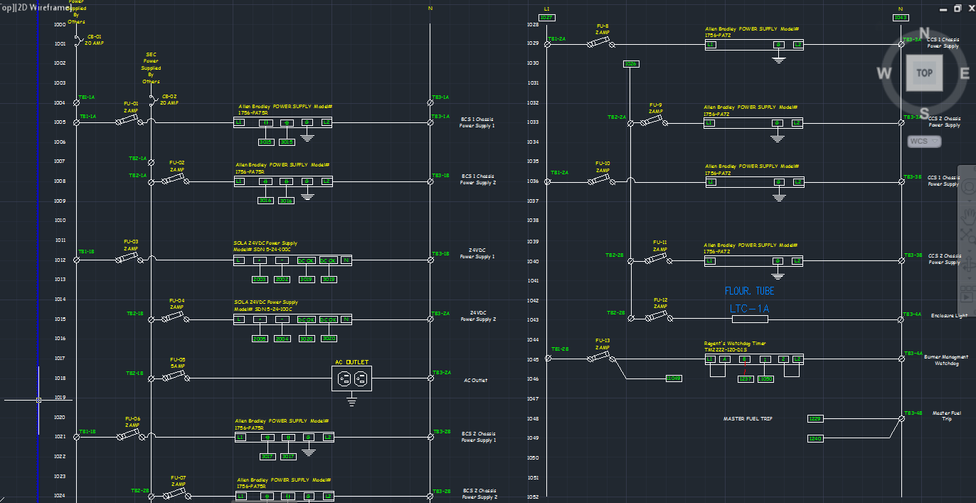 Electrical Layout Drawing