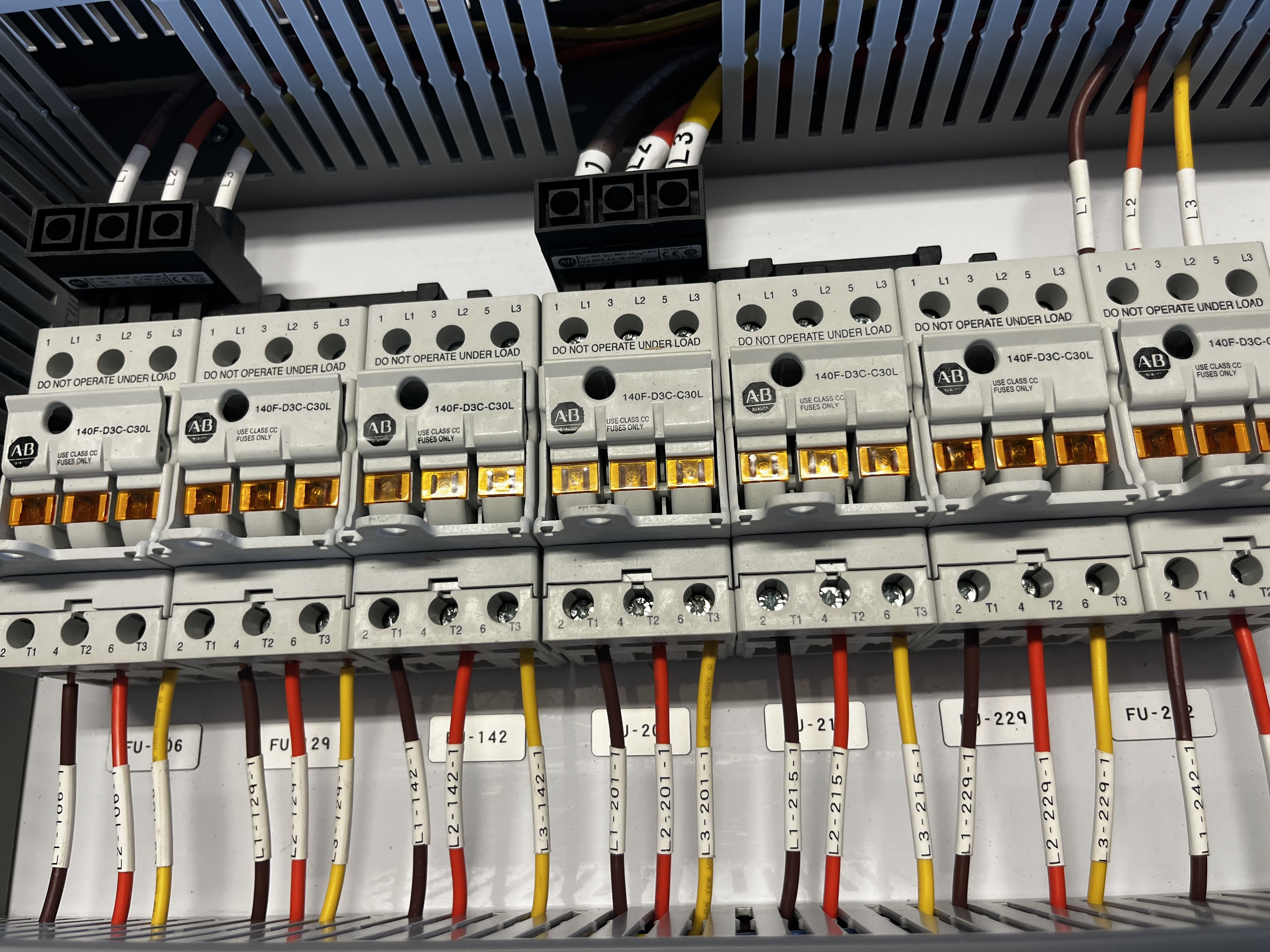 Custom Control Panel Wiring